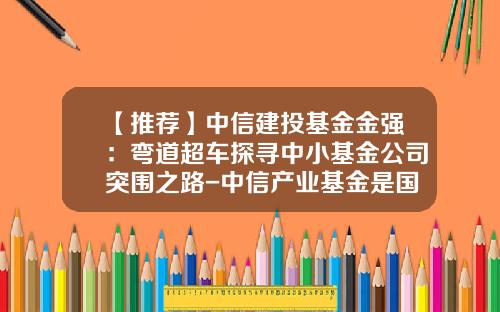 【推荐】中信建投基金金强：弯道超车探寻中小基金公司突围之路-中信产业基金是国企吗