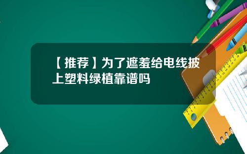 【推荐】为了遮羞给电线披上塑料绿植靠谱吗