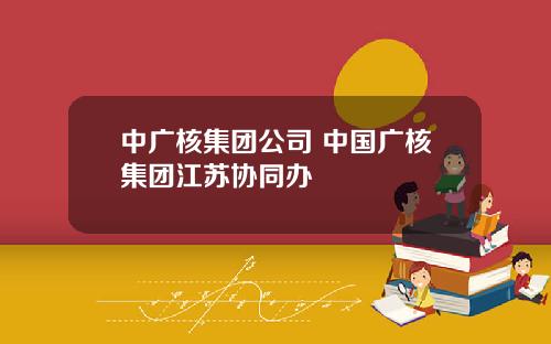 中广核集团公司 中国广核集团江苏协同办