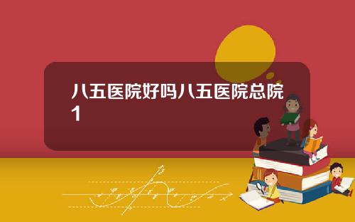 八五医院好吗八五医院总院1