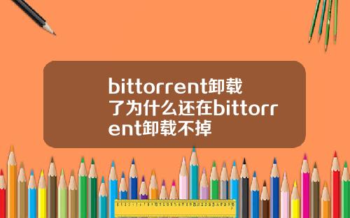 bittorrent卸载了为什么还在bittorrent卸载不掉