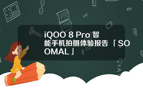 iQOO 8 Pro 智能手机拍摄体验报告 「SOOMAL」