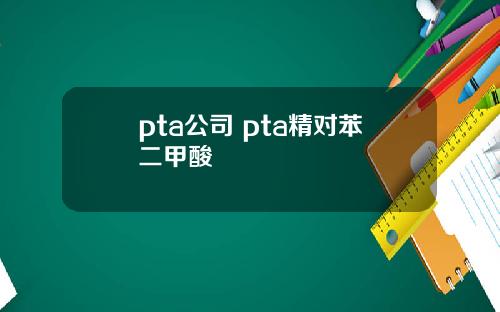 pta公司 pta精对苯二甲酸