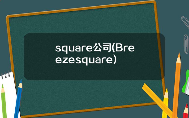 square公司(Breezesquare)