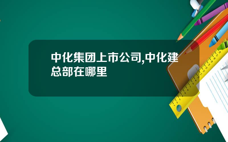 中化集团上市公司,中化建总部在哪里