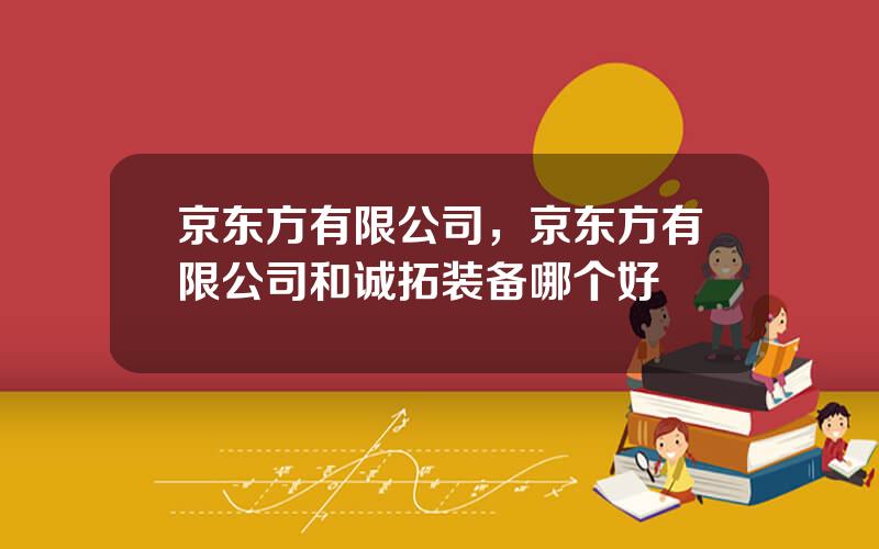 京东方有限公司，京东方有限公司和诚拓装备哪个好
